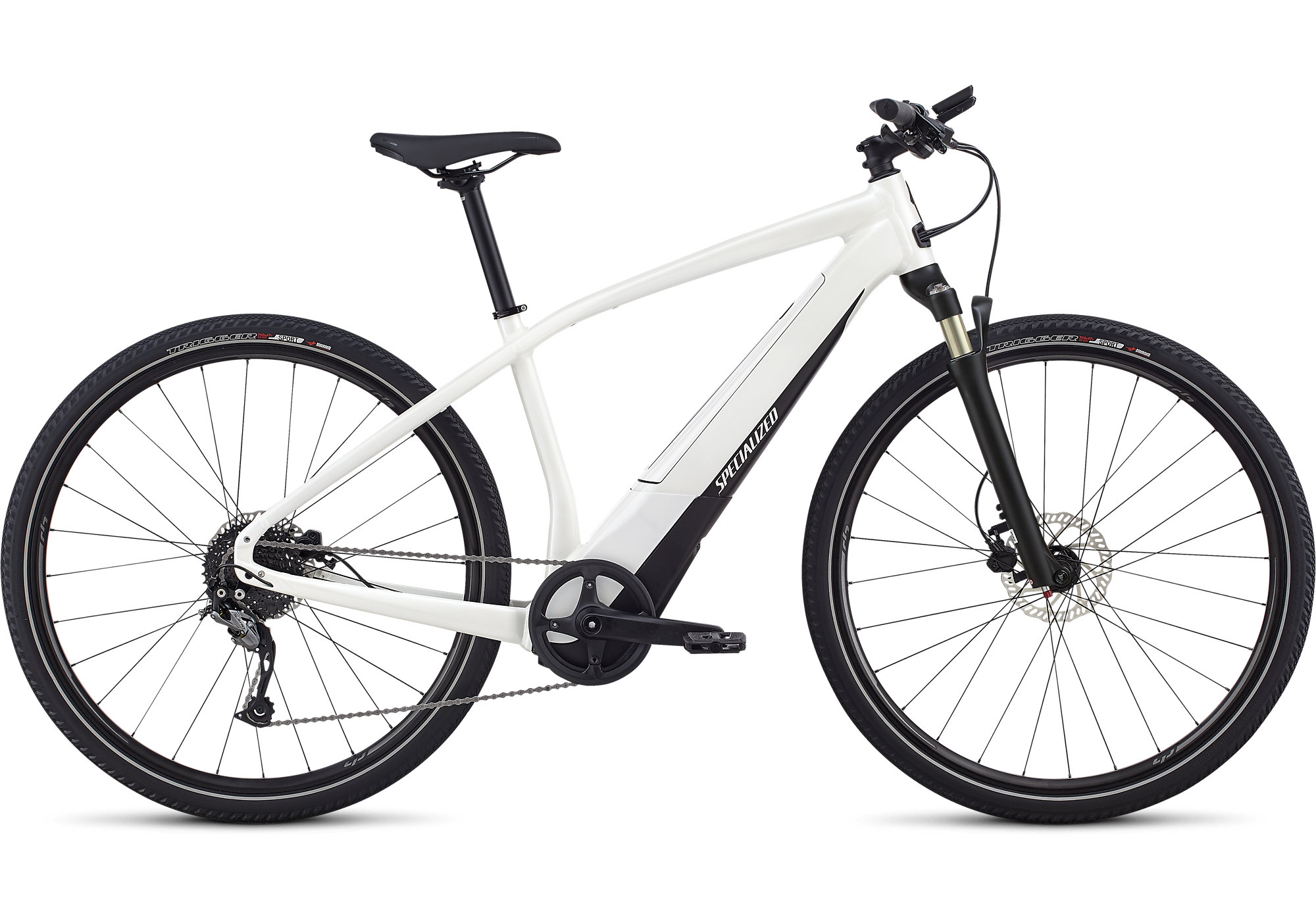 bicicleta branca