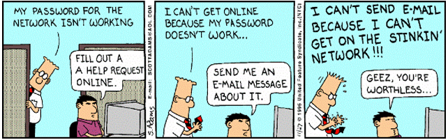 cartoon sobre e-mail