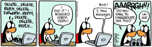 cartoon sobre e-mail